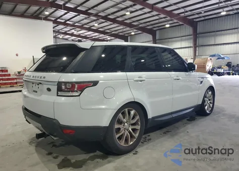 2016 Land Rover Range Rover Sport Hse из США, поврежденный, VIN SALWR2PF2GA589278